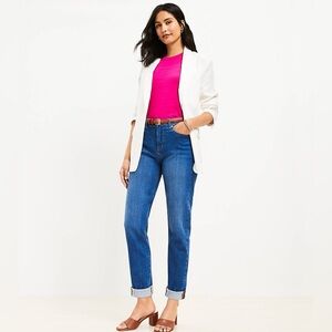 LOFT The Girlfriend 29/8 Classic Blue Women's Jeans